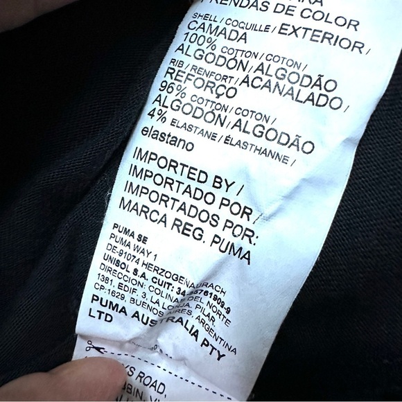 ⭐️ 5 for $25 PUMA Black Graphic Tee Size M - Picture 5 of 5